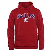 Men's American Eagles Proud Mascot Pullover Hoodie - Red,baseball caps,new era cap wholesale,wholesale hats